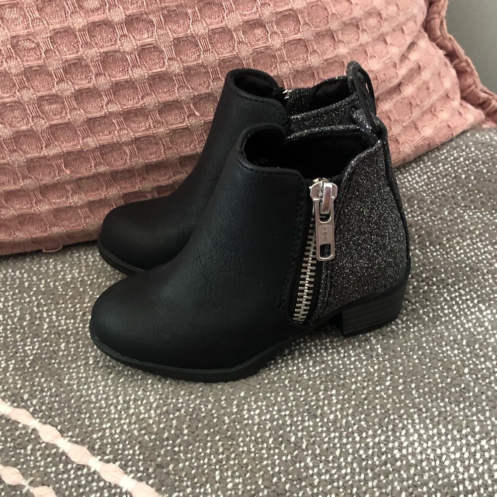 Okie Dokie Memory Foam Toddler Boots Size 5